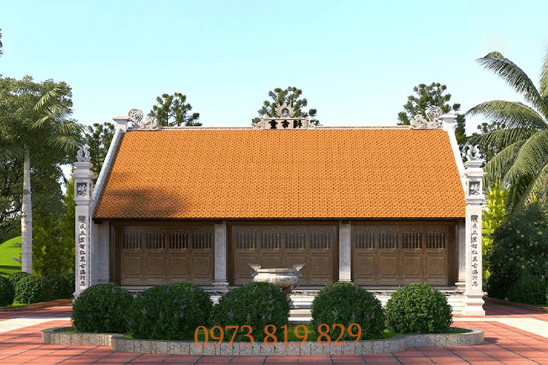 Mẫu thiết kế nhà thờ họ đẹp