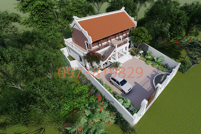 Mẫu nhà thờ họ 5 gian đẹp Mẫu nhà thờ họ 5 gian đẹp