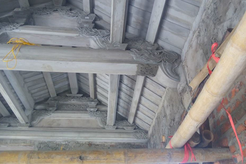 Nhà gỗ 3 gian hiện đại