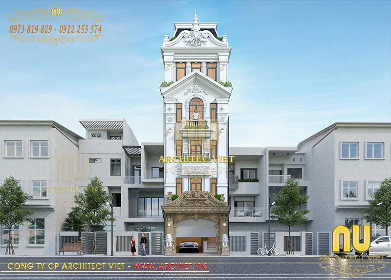 Nhà Ống Mặt Tiền 5m Đẹp