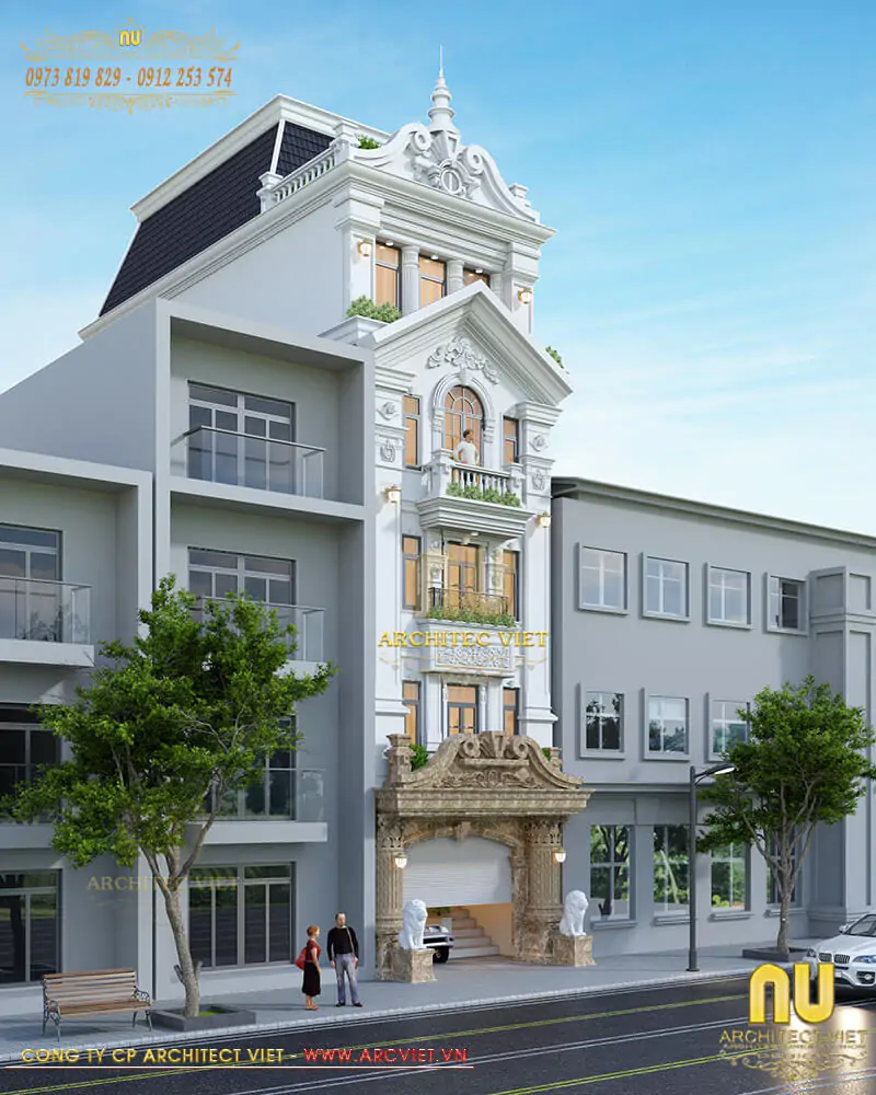 Nhà Ống Mặt Tiền 5m Đẹp