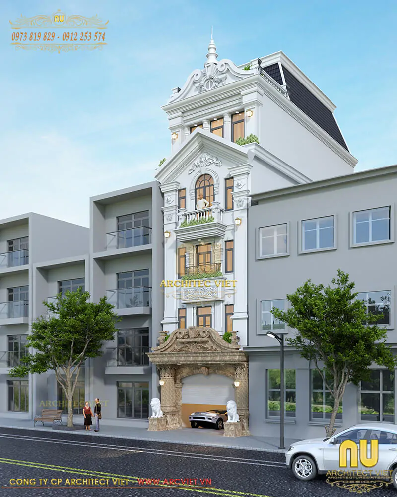 Nhà Ống Mặt Tiền 5m Đẹp