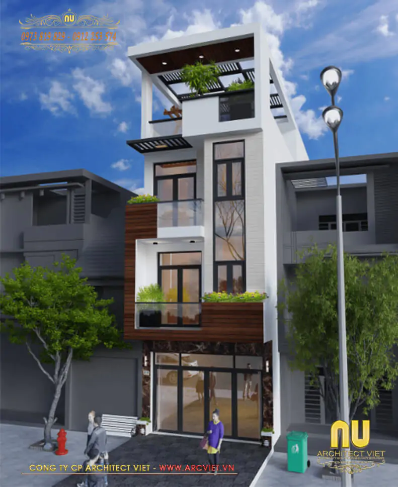 Nhà Phố 3 Tầng Hiện Đại Đẹp