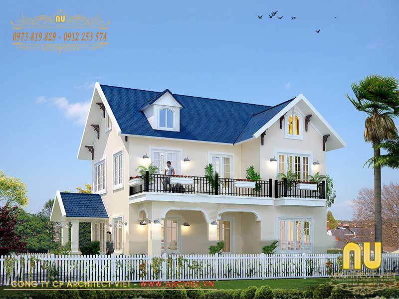 Biệt Thự Nhà Vườn 2 Tầng Hiện Đại