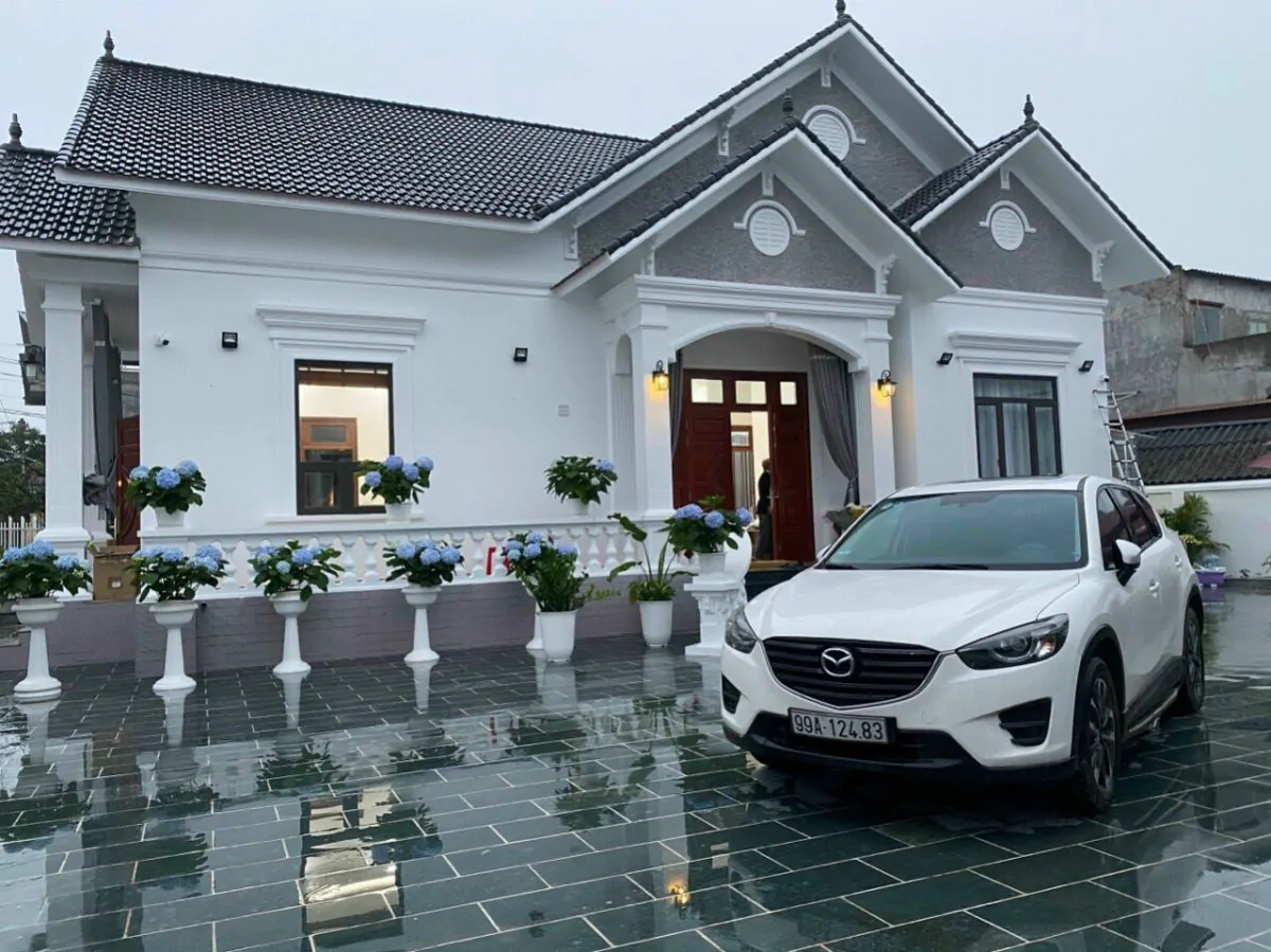 Mẫu Nhà Cấp 4 3 Phòng Ngủ 120m2