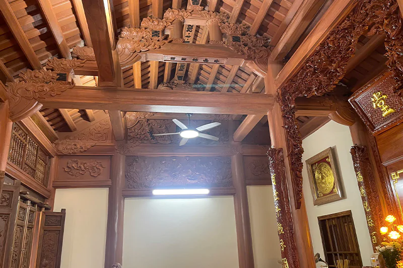 Mẫu Nhà Thờ 2 Tầng Tôn Nghiêm Cho Dòng Họ