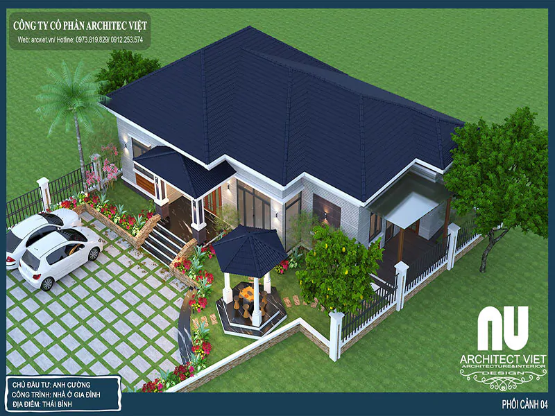 Nhà 1 Tầng 3 Phòng Ngủ 150m2