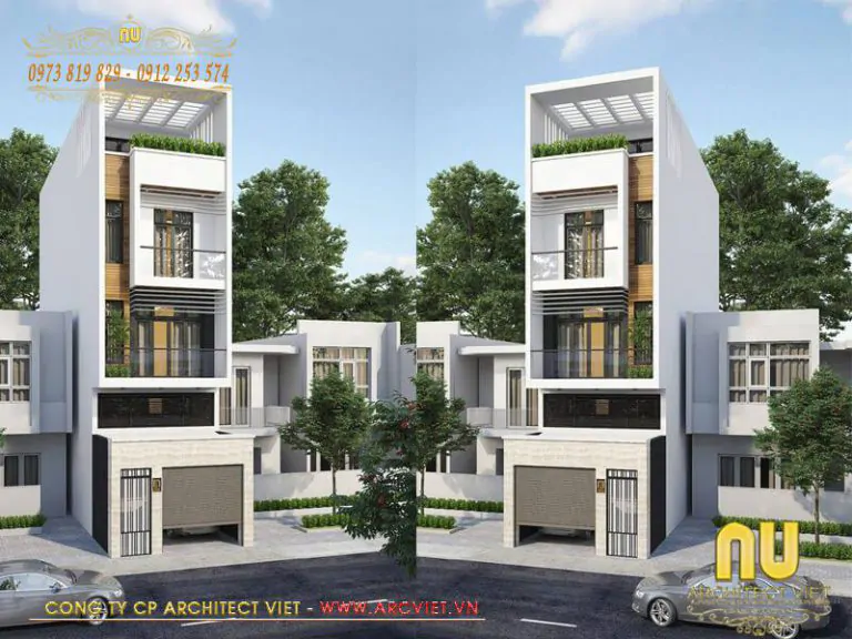 Nhà 3 Tầng 4 Phòng Ngủ 5x20