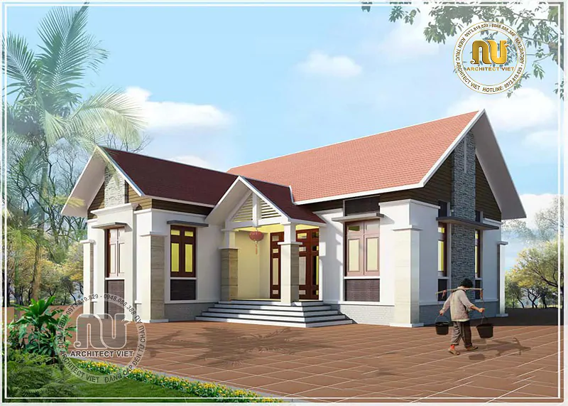 Nhà Cấp 4 3 Phòng Ngủ 1 Phòng Khách, 1 Phòng Bếp