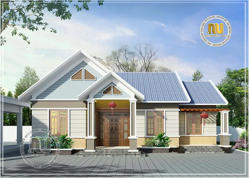 Nhà Cấp 4 3 Phòng Ngủ 1 Phòng Khách, 1 Phòng Bếp