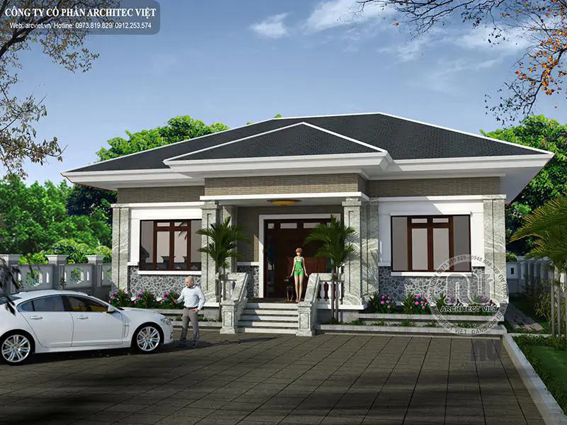 Nhà Cấp 4 Nông Thôn 3 Phòng Ngủ 1 Phòng Khách