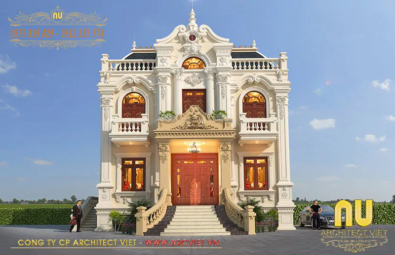 Nhà Kiểu Pháp Cổ Điển
