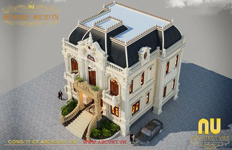 Nhà Kiểu Pháp Cổ Điển