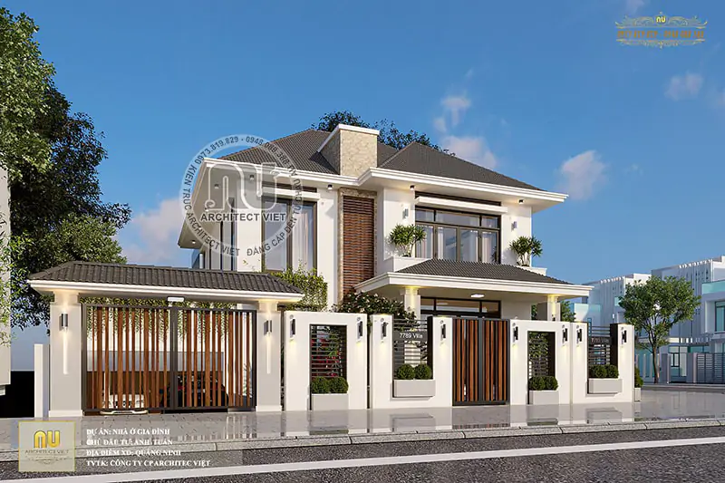 Nhà Mái Nhật 2 Tầng 2 Mặt Tiền