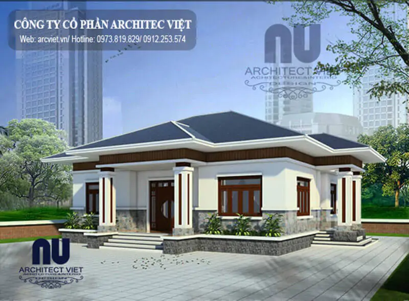 Nhà Mái Nhật 1 Tầng 3 Phòng Ngủ