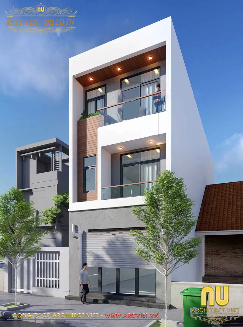 Thiết Kế Nhà 3 Tầng 5x17m