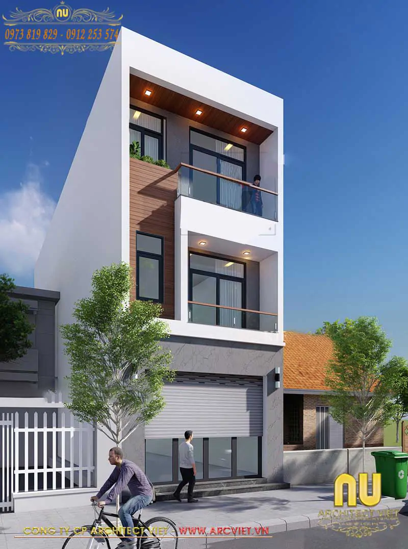 Thiết Kế Nhà 3 Tầng 5x17m