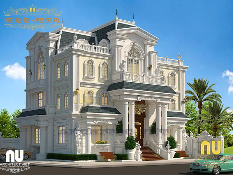 Biệt Thự Tân Cổ Điển Kiểu Pháp