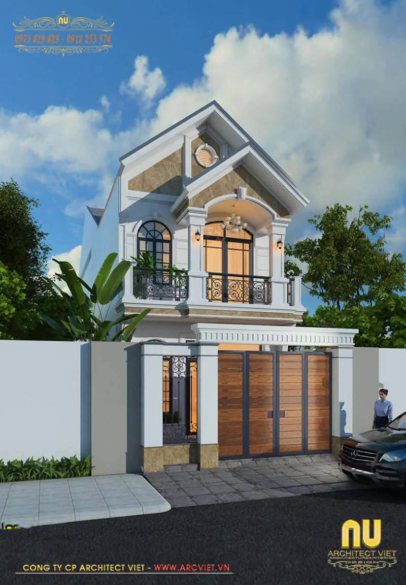 Mẫu Nhà 6x15m 2 Tầng Đẹp