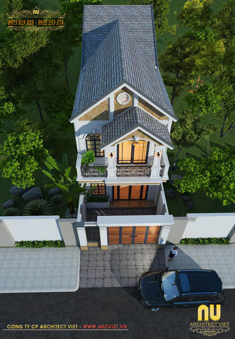 Mẫu Nhà 6x15m 2 Tầng Đẹp