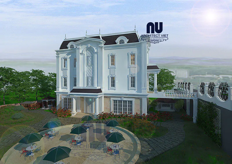 Mẫu Nhà Biệt Thự 3 Tầng 100m2