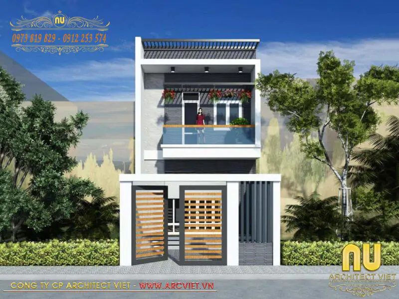 Nhà 2 Tầng 3 Phòng Ngủ 6x15