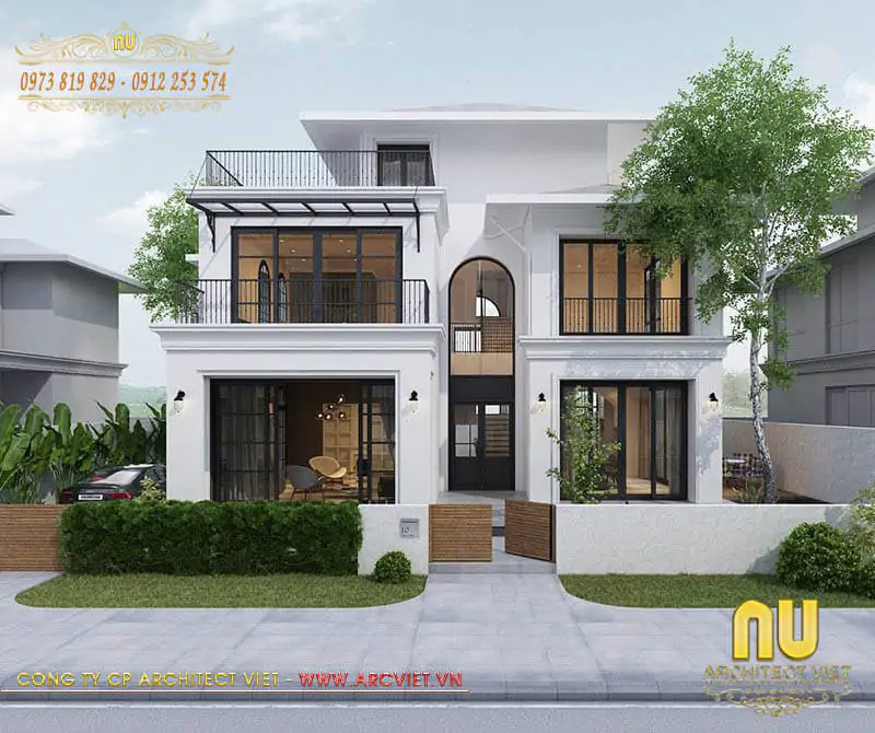 Nhà 2 Tầng 4 Phòng Ngủ 8x10