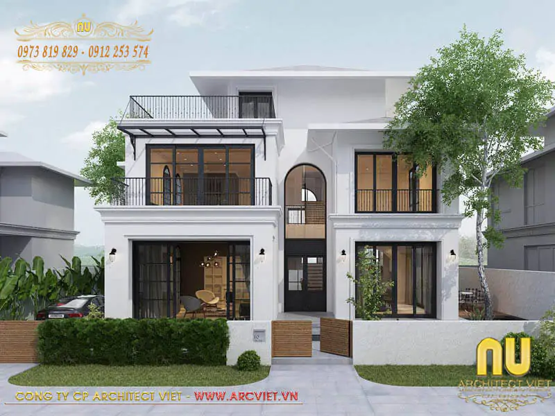 Nhà 2 Tầng 4 Phòng Ngủ 8x10