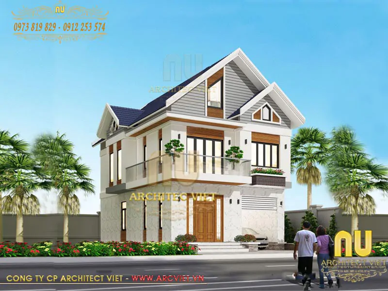 Nhà 2 Tầng 4 Phòng Ngủ Ở Nông Thôn