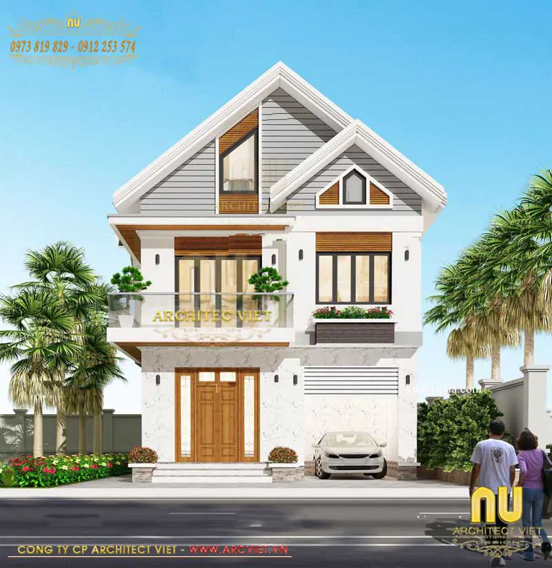 Nhà 2 Tầng 4 Phòng Ngủ Ở Nông Thôn