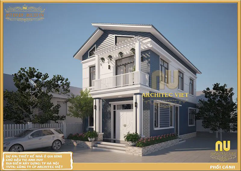 Nhà 2 Tầng 8x10m Hiện Đại