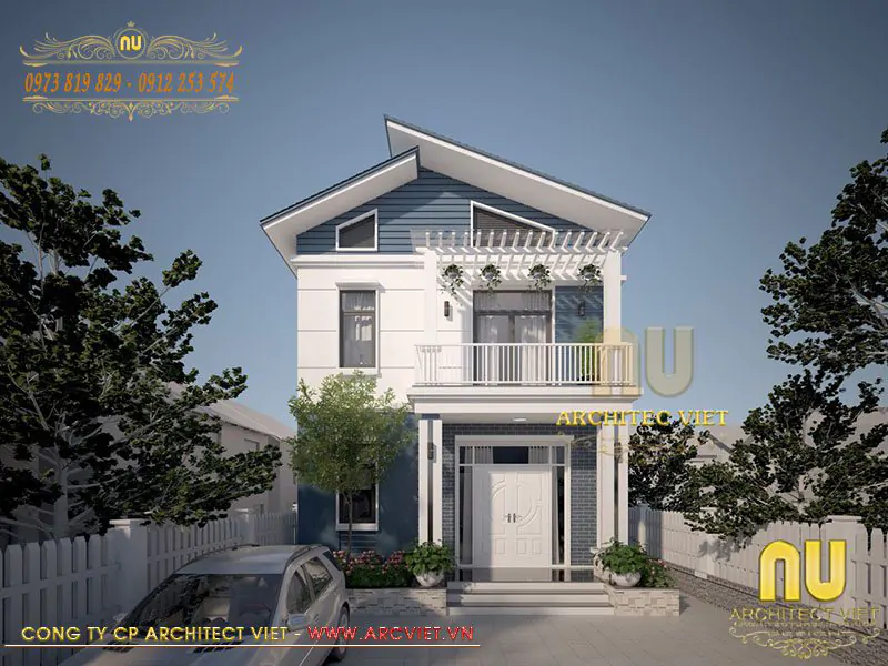 Nhà 2 Tầng 8x10m Hiện Đại