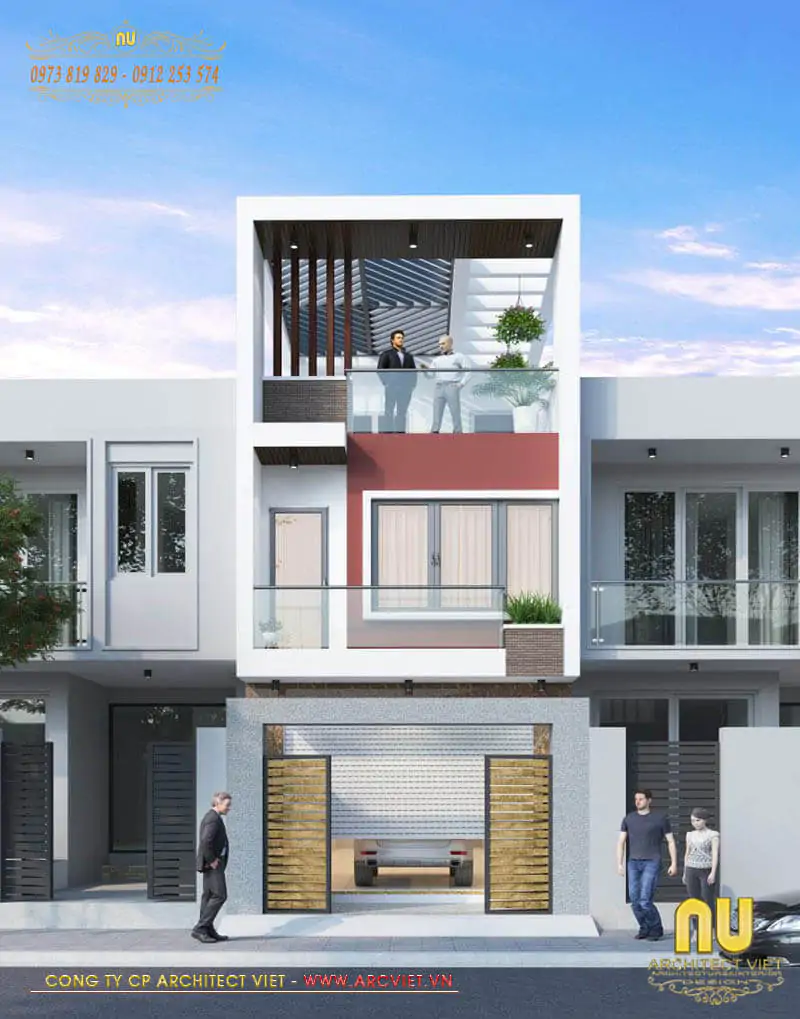Nhà Gác Lửng 3 Phòng Ngủ 5x15