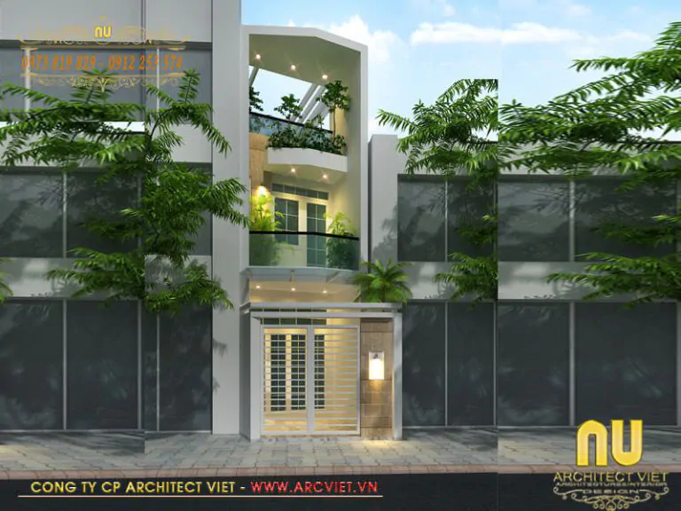 Thiết Kế Nhà 40m2 3 Phòng Ngủ