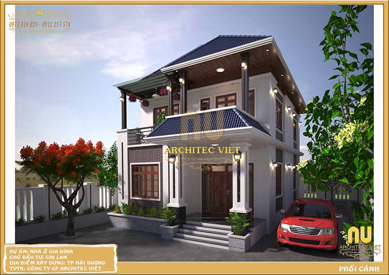 Thiết Kế Nhà Mặt Tiền 9m Sâu 5m
