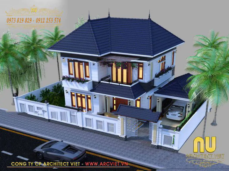Thiết Kế Nhà Mặt Tiền 9m Sâu 8m