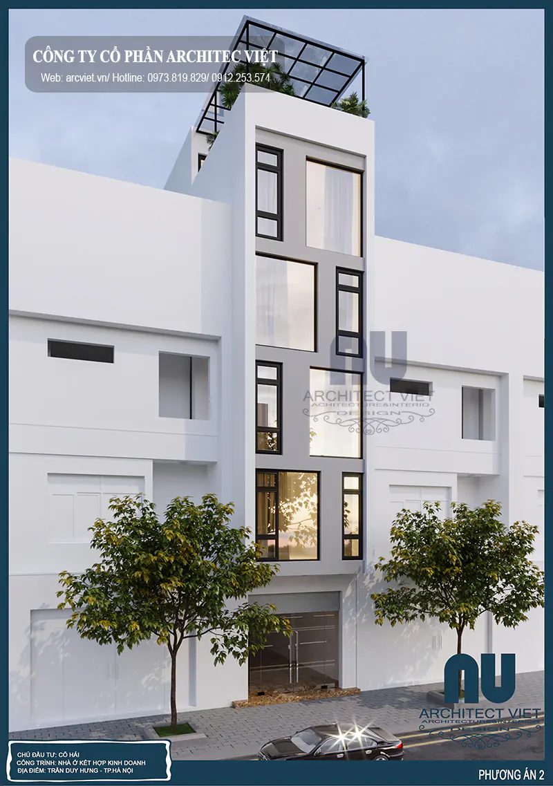 Thiết Kế Nhà Ngang 3m Dài 15m