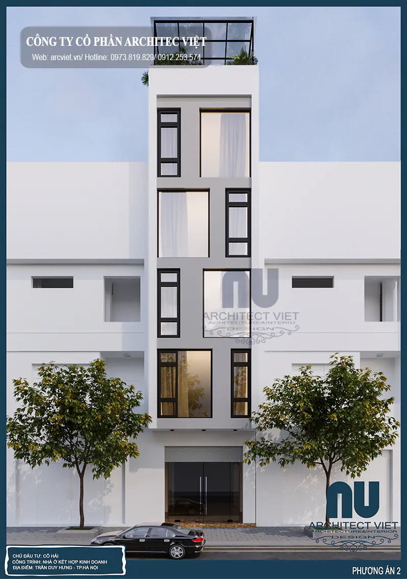 Thiết Kế Nhà Ngang 3m Dài 15m