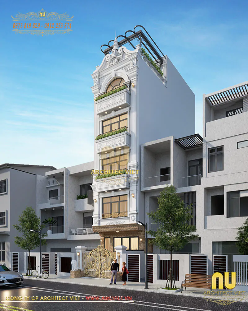 Thiết Kế Nhà Ống Đẹp 5x16m