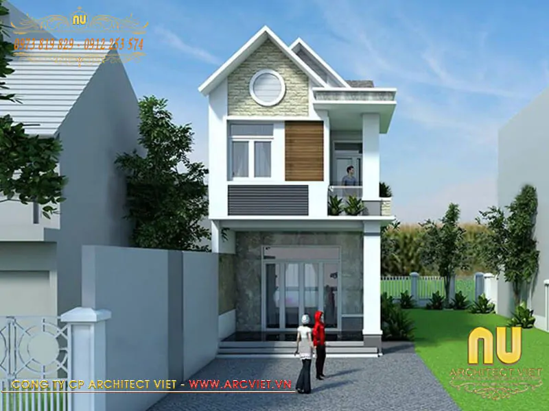 Mẫu Nhà 2 Tầng Nông Thôn 700 Triệu