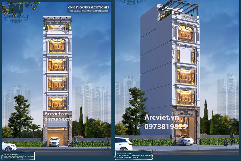 Mẫu Nhà 5x8 Đẹp