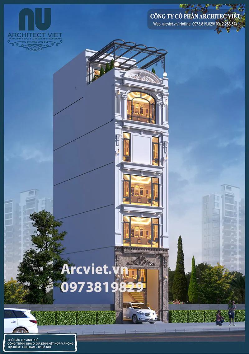 Mẫu Nhà 5x8 Đẹp