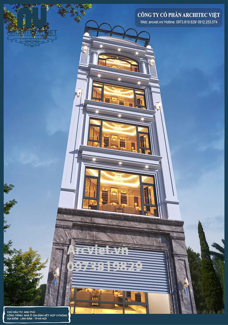 Mẫu Nhà 5x8 Đẹp