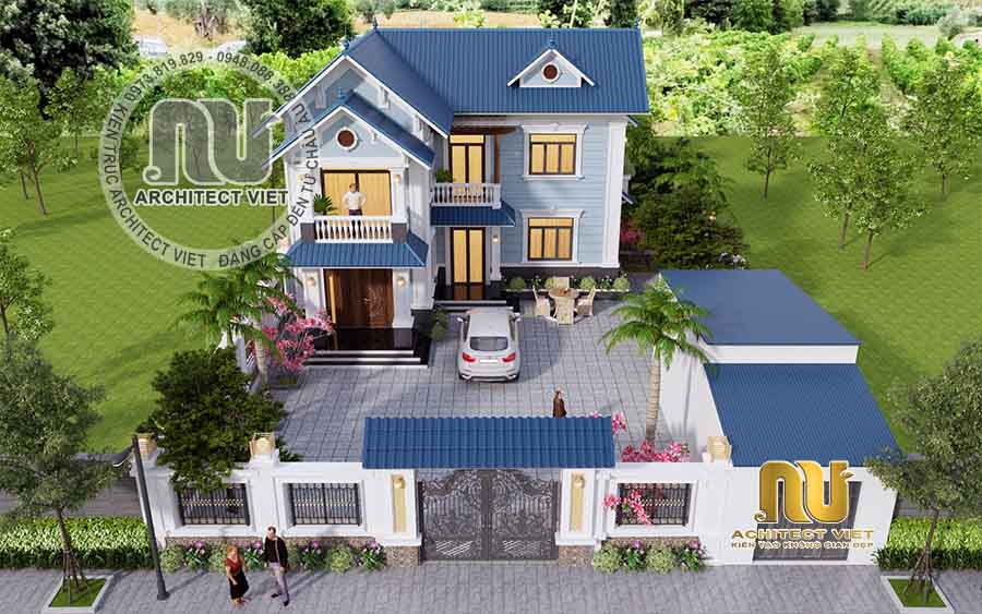 Nhà 2 Tầng 8x12m Hiện Đại