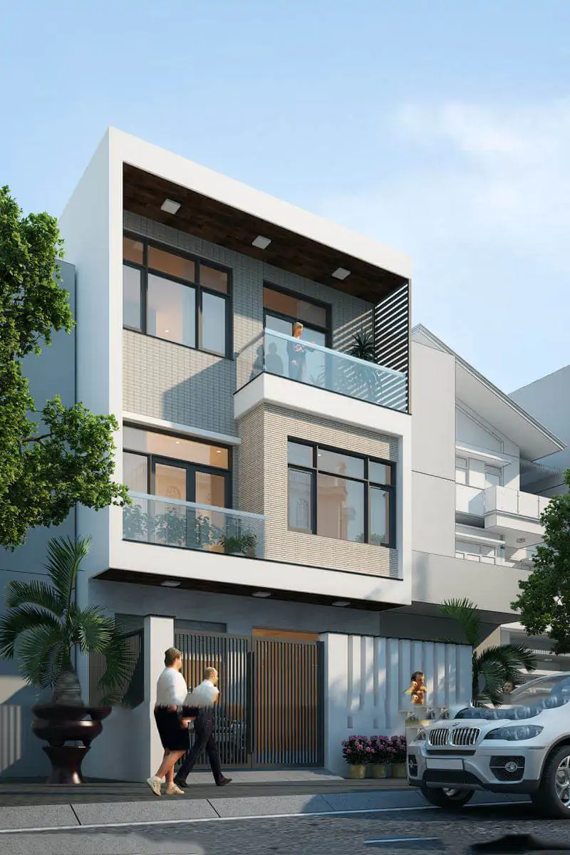 Nhà 7x15 4 Phòng Ngủ