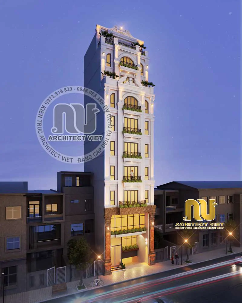 Thiết Kế Chung Cư Mini 120m2