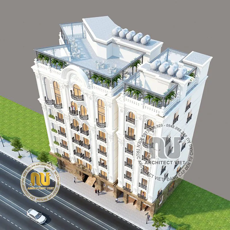 Thiết Kế Chung Cư Mini 200m2