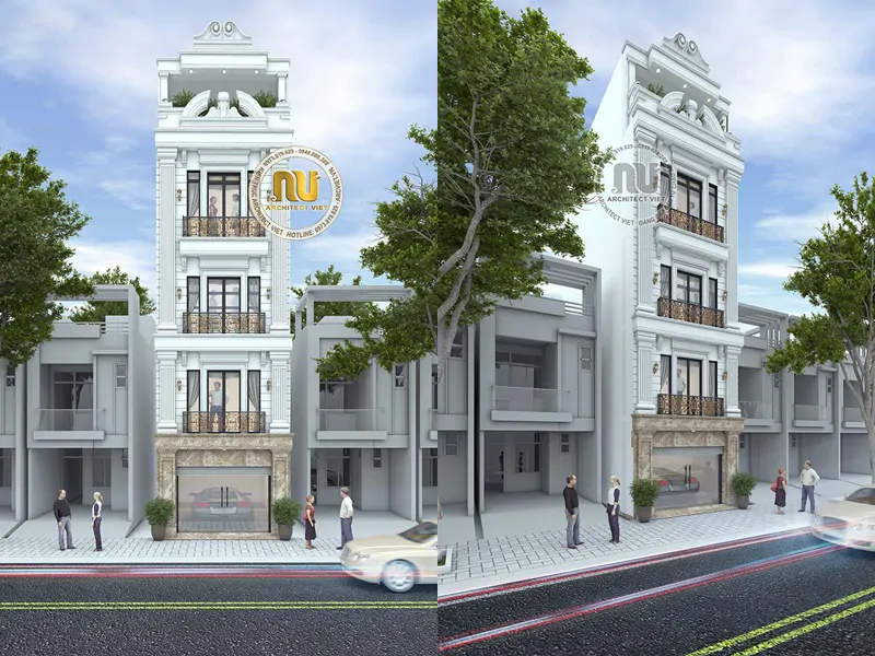 Thiết Kế Nhà 40m2 Có Thang Máy