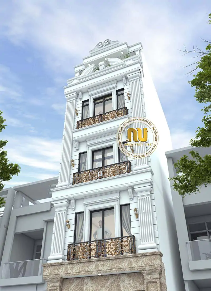 Thiết Kế Nhà 40m2 Có Thang Máy