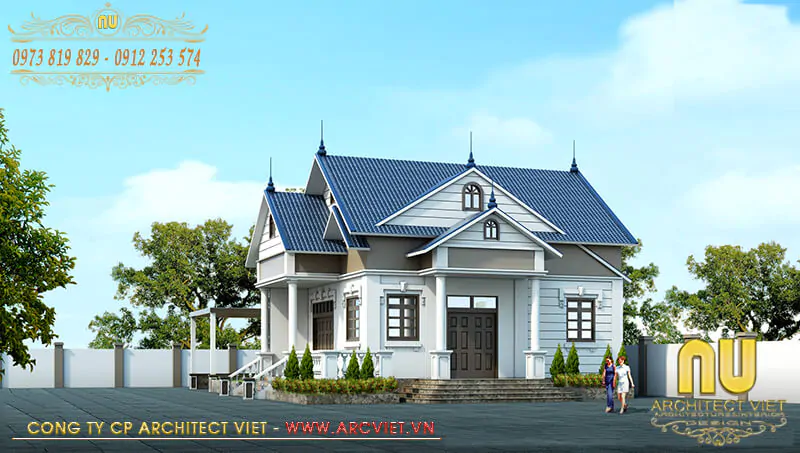 Biệt Thự 1 Tầng 5 Phòng Ngủ